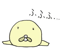 Seal with Octopus sticker #9809094