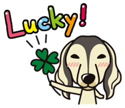 iinu - Saluki sticker #9809213
