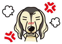 iinu - Saluki sticker #9809218