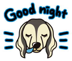 iinu - Saluki sticker #9809221