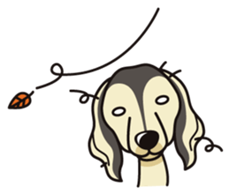 iinu - Saluki sticker #9809224