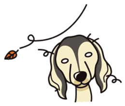 iinu - Saluki sticker #9809224