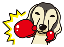 iinu - Saluki sticker #9809225