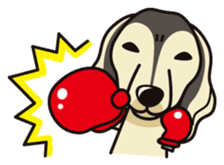 iinu - Saluki sticker #9809225