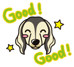 iinu - Saluki sticker #9809227