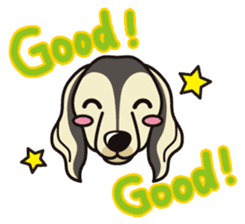 iinu - Saluki sticker #9809227