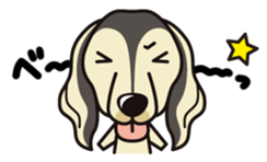 iinu - Saluki sticker #9809231