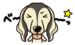 iinu - Saluki sticker #9809231