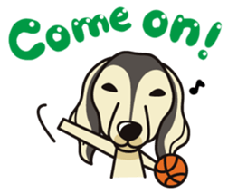 iinu - Saluki sticker #9809234