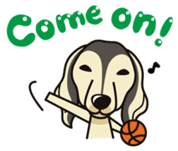 iinu - Saluki sticker #9809234