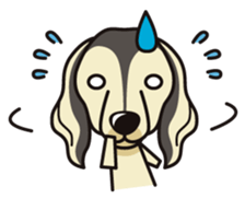 iinu - Saluki sticker #9809235
