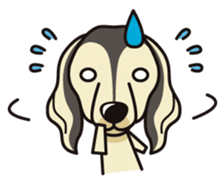 iinu - Saluki sticker #9809235