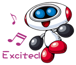 Robots land sticker #9809293