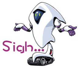 Robots land sticker #9809297