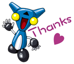 Robots land sticker #9809301