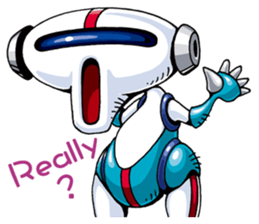 Robots land sticker #9809304