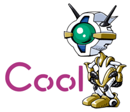 Robots land sticker #9809305