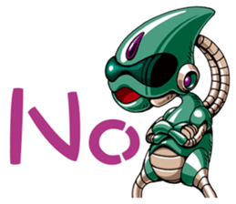 Robots land sticker #9809311