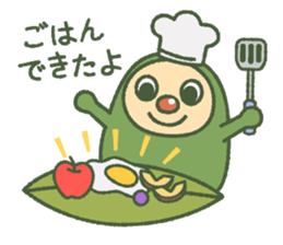 Green mameta(hungry) sticker #9809494