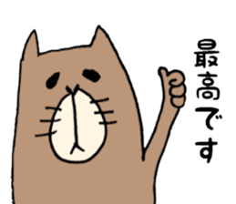 It is not a bear, it is capybara sticker #9809933