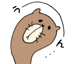 It is not a bear, it is capybara sticker #9809940