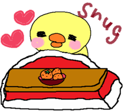 PIPIKO of a chick sticker #9810027