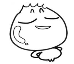 Mr. Bun funny facial expression stickers sticker #9810121