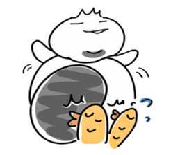 Mr. Bun funny facial expression stickers sticker #9810122