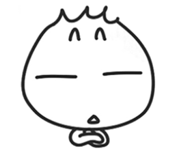 Mr. Bun funny facial expression stickers sticker #9810125