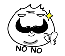 Mr. Bun funny facial expression stickers sticker #9810127