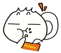 Mr. Bun funny facial expression stickers sticker #9810129