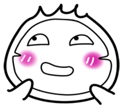 Mr. Bun funny facial expression stickers sticker #9810130