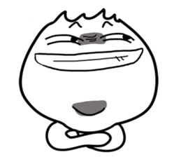 Mr. Bun funny facial expression stickers sticker #9810132