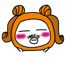 Mr. Bun funny facial expression stickers sticker #9810140