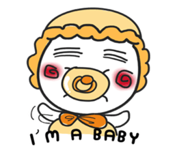 Mr. Bun funny facial expression stickers sticker #9810142