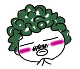 Mr. Bun funny facial expression stickers sticker #9810144