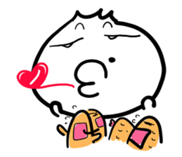 Mr. Bun funny facial expression stickers sticker #9810156