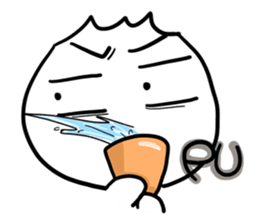 Mr. Bun funny facial expression stickers sticker #9810159