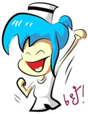 Alfie the nurse sticker #9810364