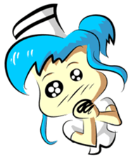 Alfie the nurse sticker #9810378