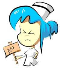 Alfie the nurse sticker #9810390