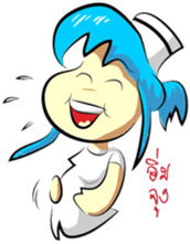 Alfie the nurse sticker #9810398