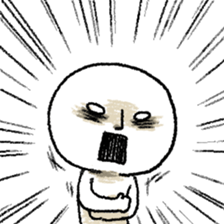 Stomachache!! sticker #9811693