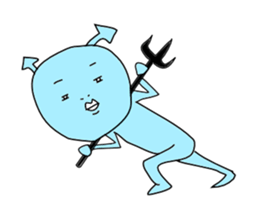 Devil-san sticker #9811844