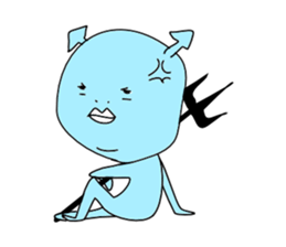 Devil-san sticker #9811846