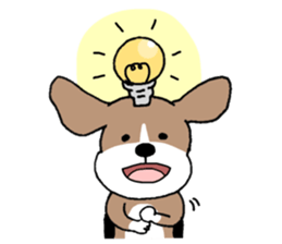 Beagle dog bob sticker #9812289