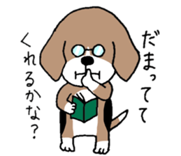 Beagle dog bob sticker #9812308