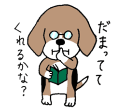 Beagle dog bob sticker #9812308