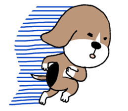 Beagle dog bob sticker #9812318