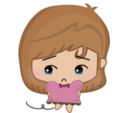 Bobo little girl sticker #9812605